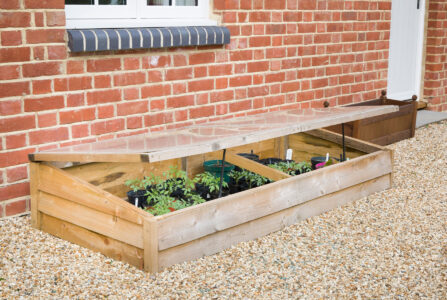 Garden With Cold Frames to Grow More Food Image